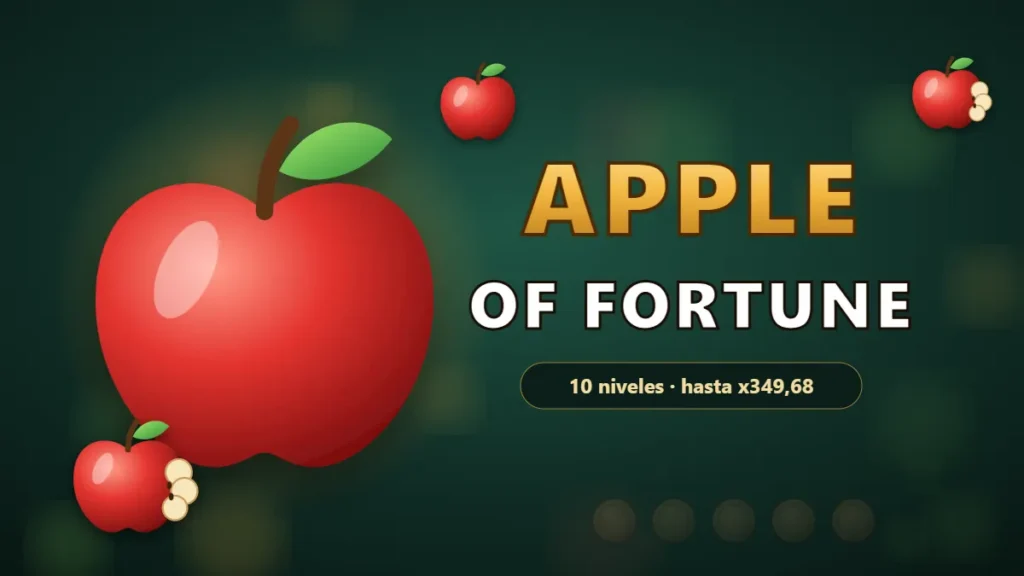 Apple of Fortune: juego de manzanas de 1xGames
